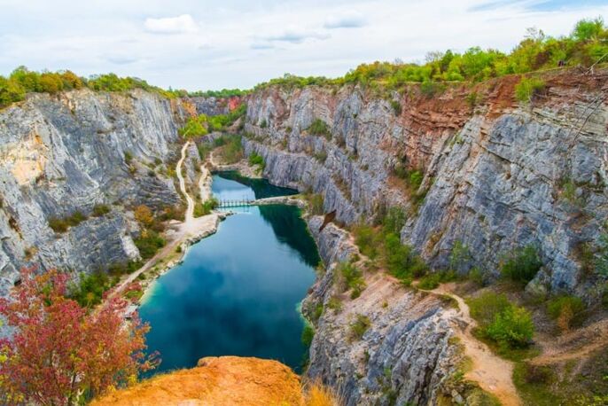 Lom-Velká-Amerika-Karlštejnsko